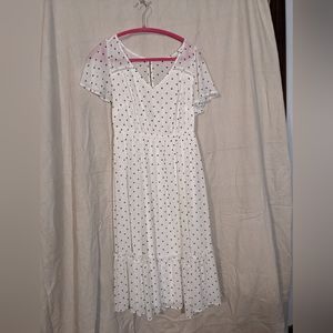 Torrid black and white dress